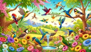 Imagem mostra preservação da biodiversidade e árvores como ações que transformam o mundo